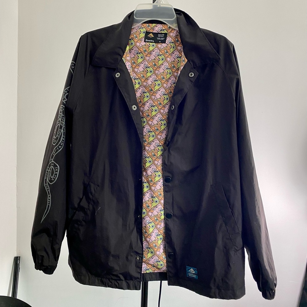 Emerica toy machine windbreaker